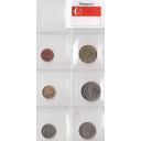 SINGAPORE Serie 6 monete fior di conio